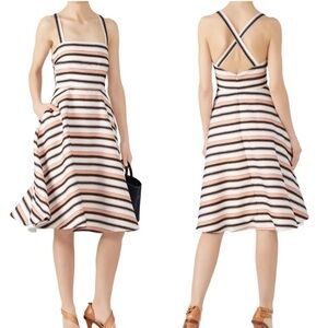 Hutch Tiffany Striped‎ Jacquard Dress 2